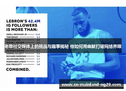 老詹社交媒体上的挑战与趣事揭秘 他如何用幽默打破网络界限