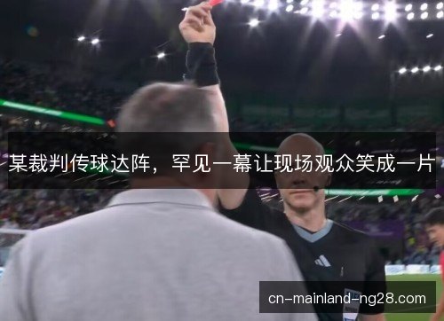 某裁判传球达阵,罕见一幕让现场观众笑成一片 某裁判传球达阵,罕见一幕让现场观众笑成一片